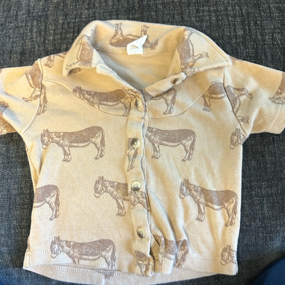 Kate Quinn collared shirt 12-18 months